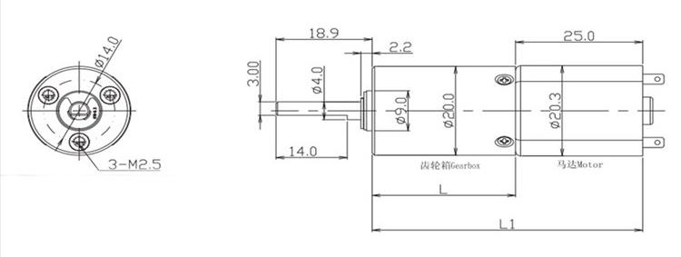 Planetary Gearbox 12v Dc Gear Motor