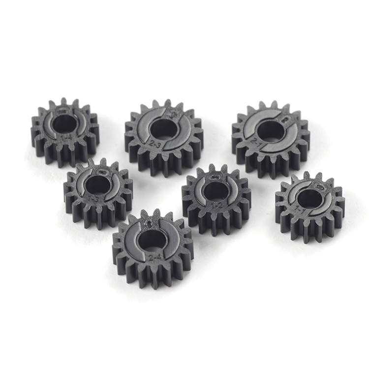 Factory Spot Wholesale ABS Nylon 0.3 Small Module Gear 17 Tooth Plastic Spur Gears