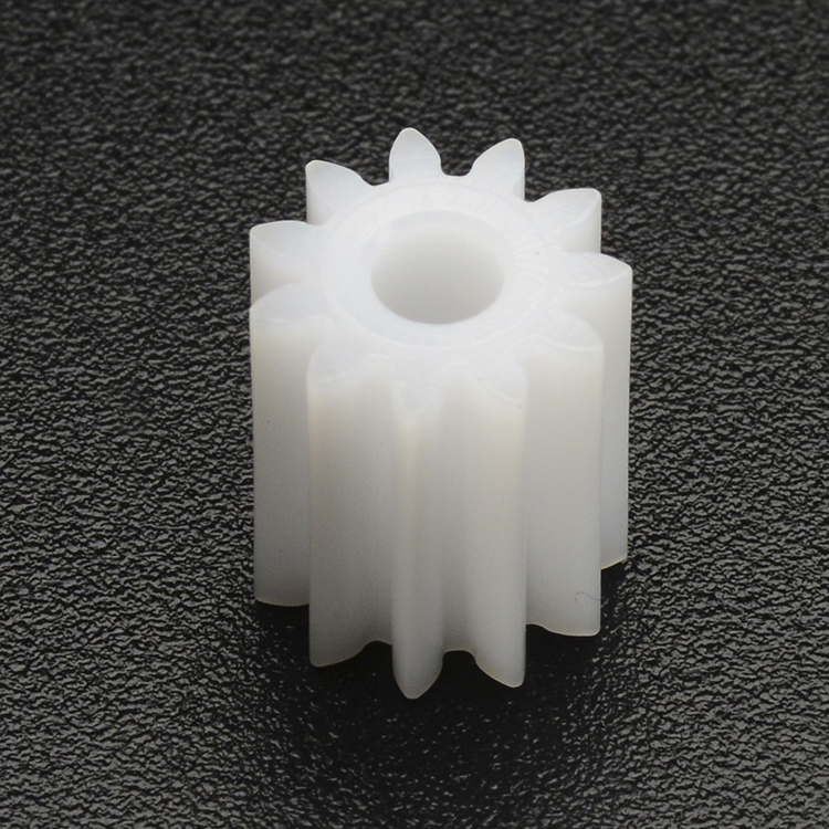 Factory Spot Wholesale High Precision Plastic Cylindrical Pinion Gear 11 Teeth Modulus 0.65