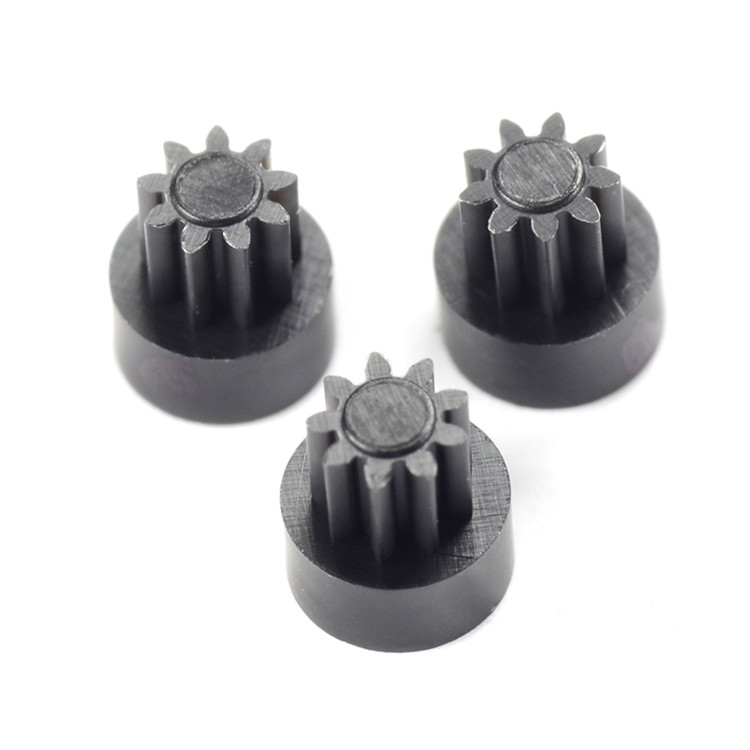 Factory Spot Wholesale ABS Plastic Small Nylon 0.22 Module 9 Tooth Plastic Cylindrical Gears