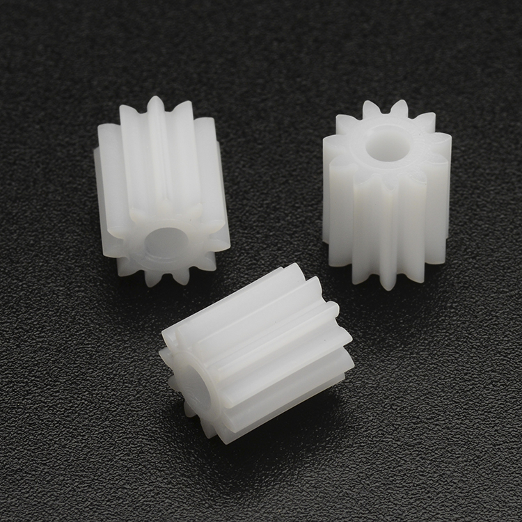 Factory Spot Wholesale High Precision Plastic Cylindrical Pinion Gear 11 Teeth Modulus 0.65