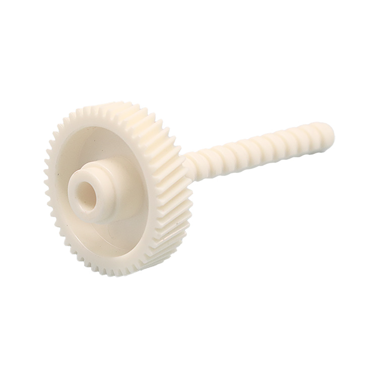 Customized High Precision Nylon Plastic Worm Sprocket Gear Sets Small Worm Gear Drive