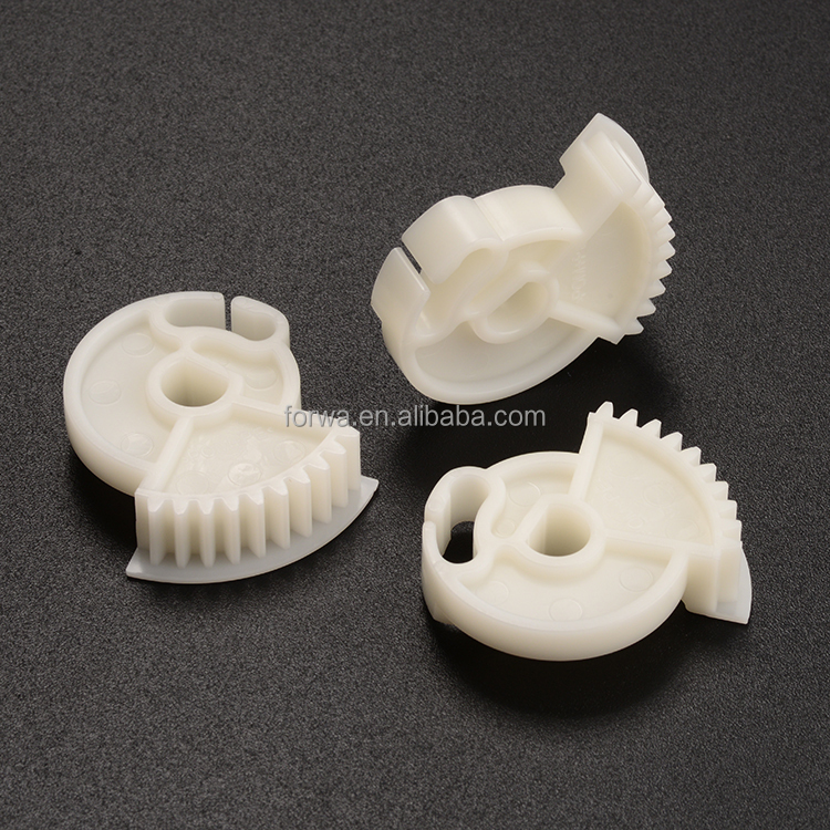 Custom Size Nylon POM Small Plastic Rack Injection Molding Plastic Gears for Projects