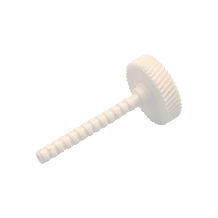 Customized High Precision Nylon Plastic Worm Sprocket Gear Sets Small Worm Gear Drive