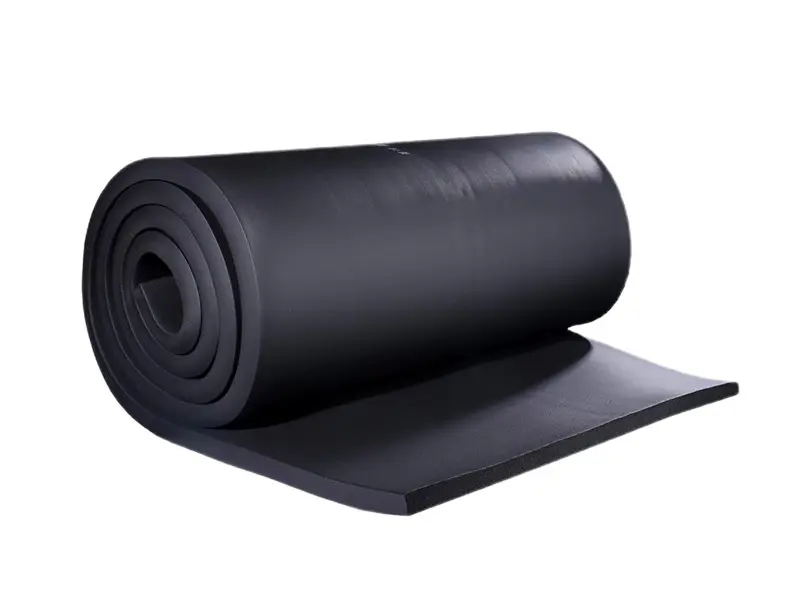 Elastomeric NBR/PVC rubber foam sheet roll