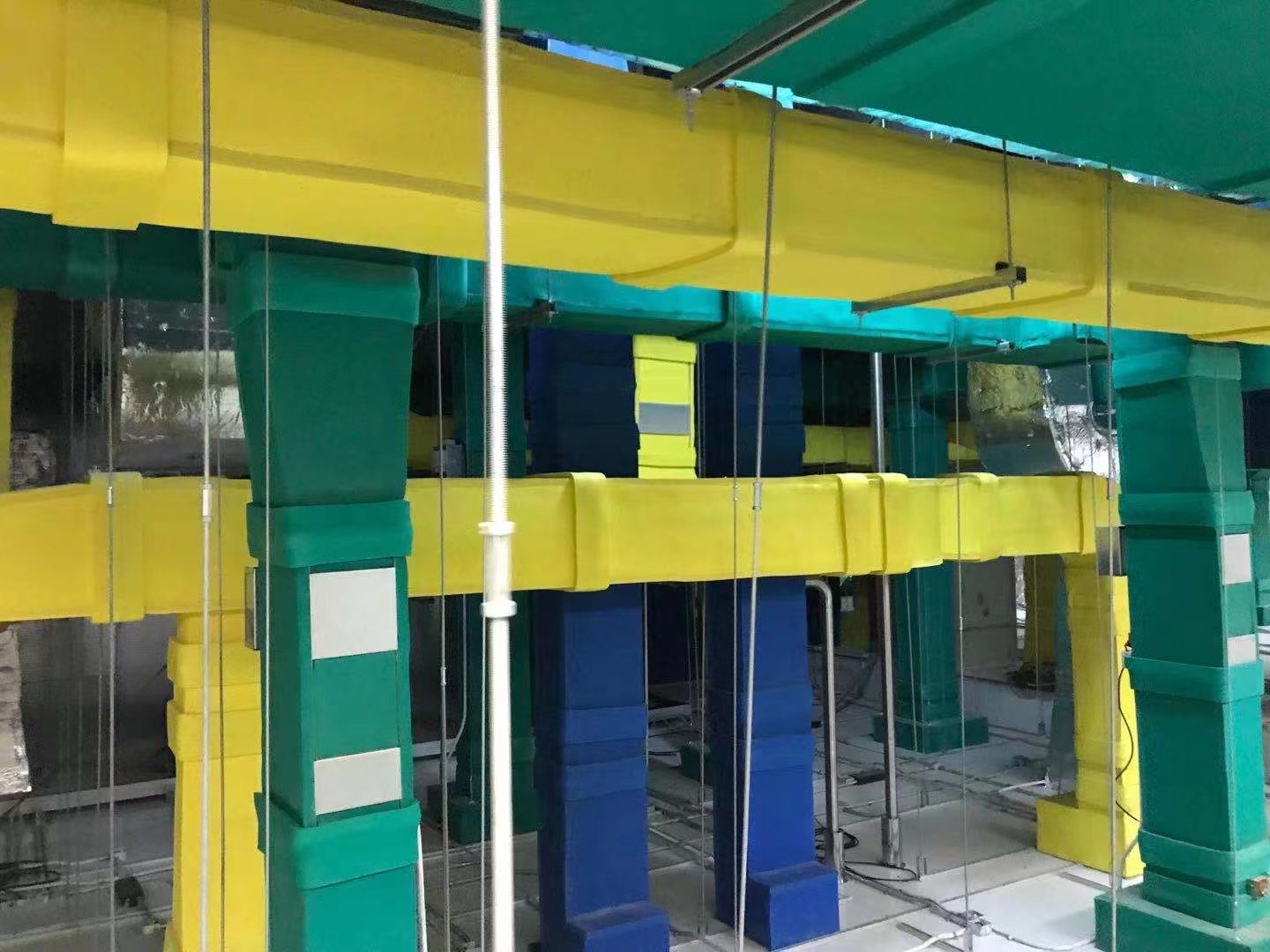 Colorful insulation material details