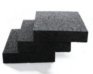 Elastic insulation foam sheet installation