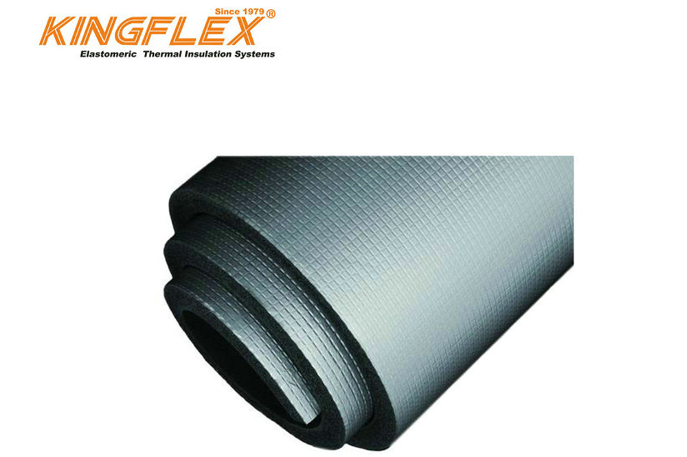 China Kingflex Low Density Rubber Foam Sheet With Aluminum Foil Supplier, Suppliers