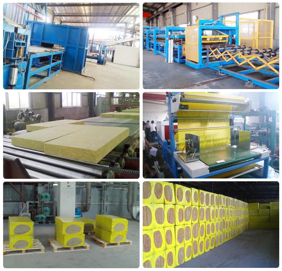Rock wool insulation pipe product