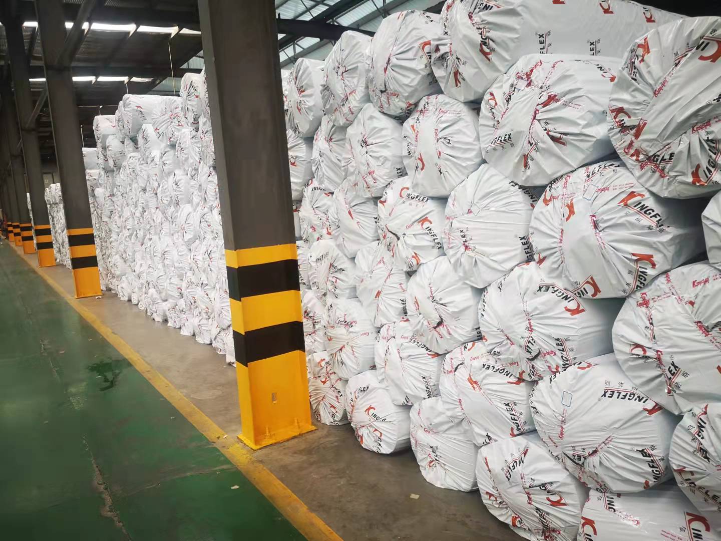 HVAC insulation application