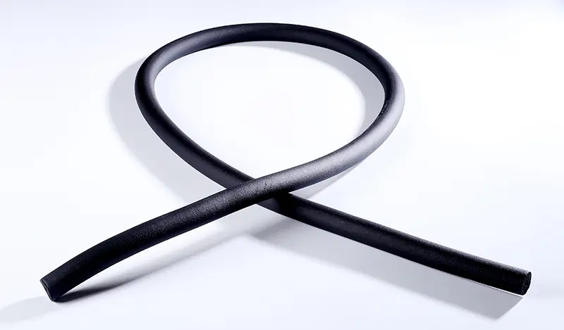 Rubber elastomeric foam insulation tube