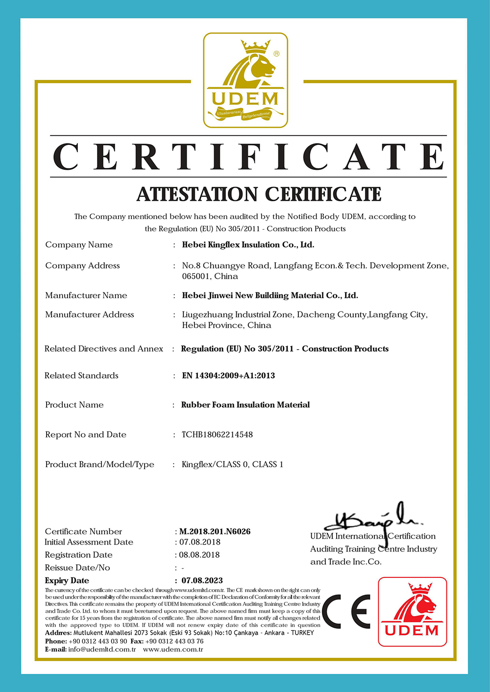 Insulation Sheet Details 8