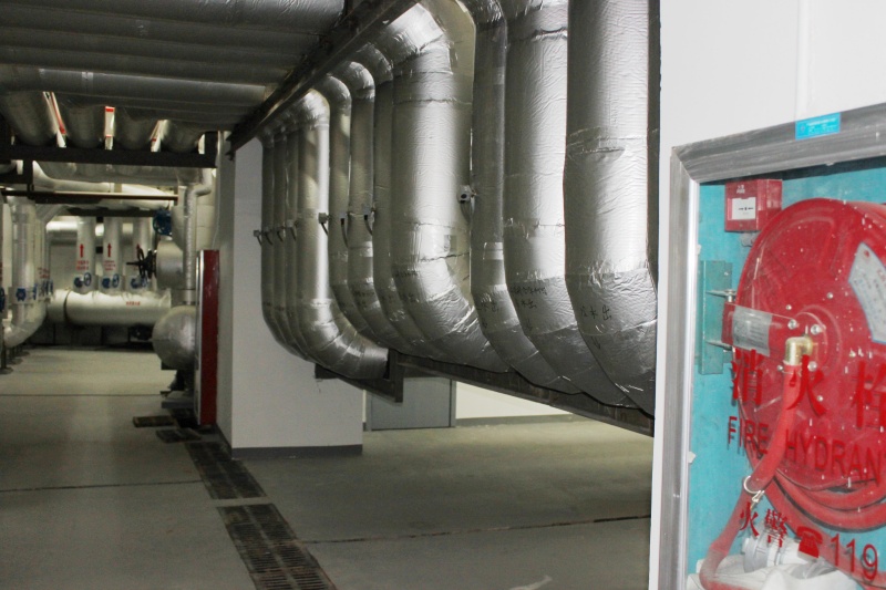 Chilled line installation testing