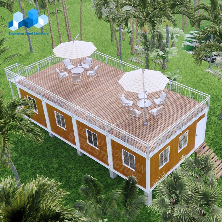 الصين منزل مص prefab قابل للفك صديق للبيئة منخفض التكلفة 20FT/40FT مصنع منازل صغيرة
