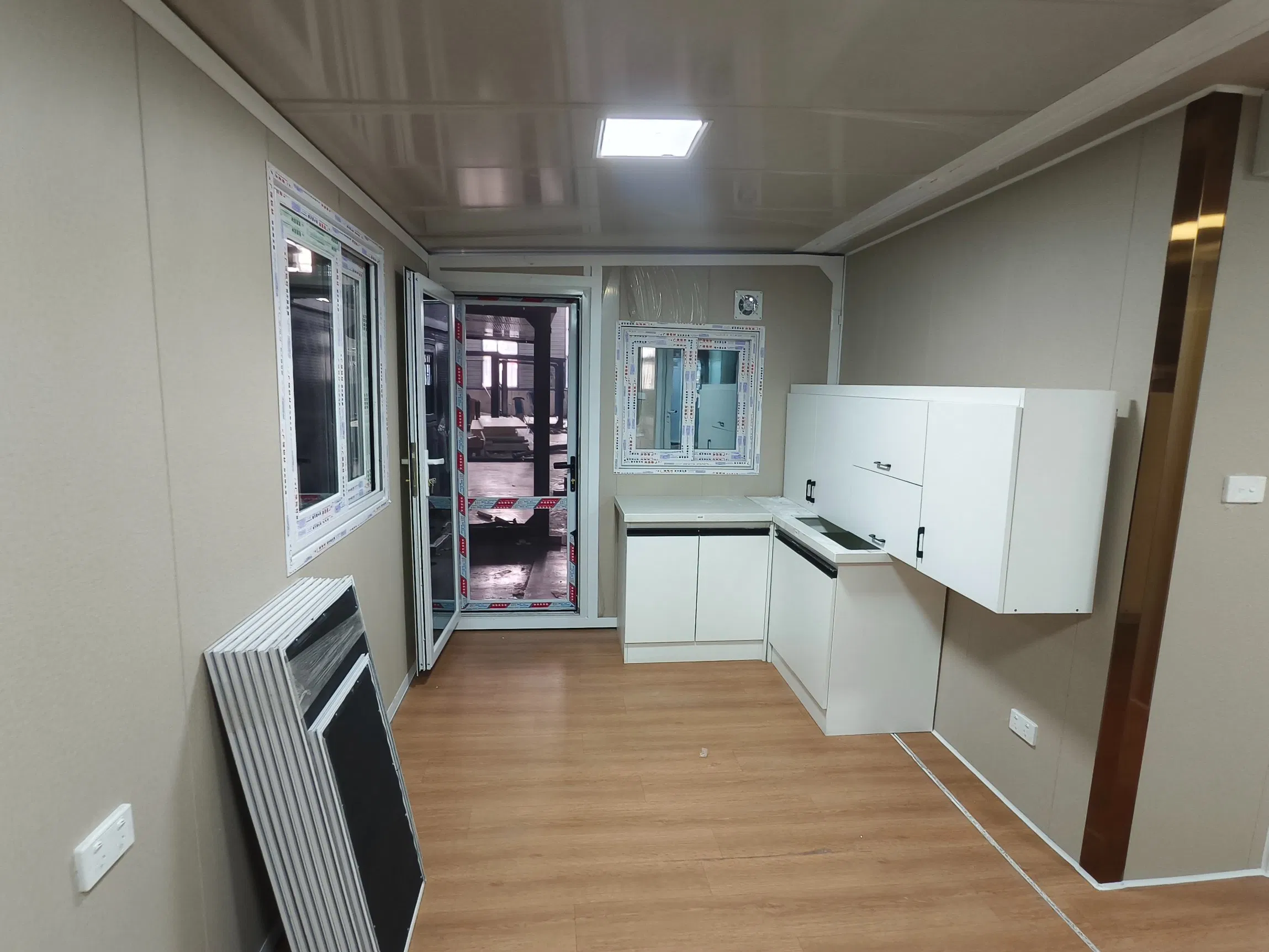 منازل modular مطلية بالرش صديقة للبيئة للمشترين العالميين