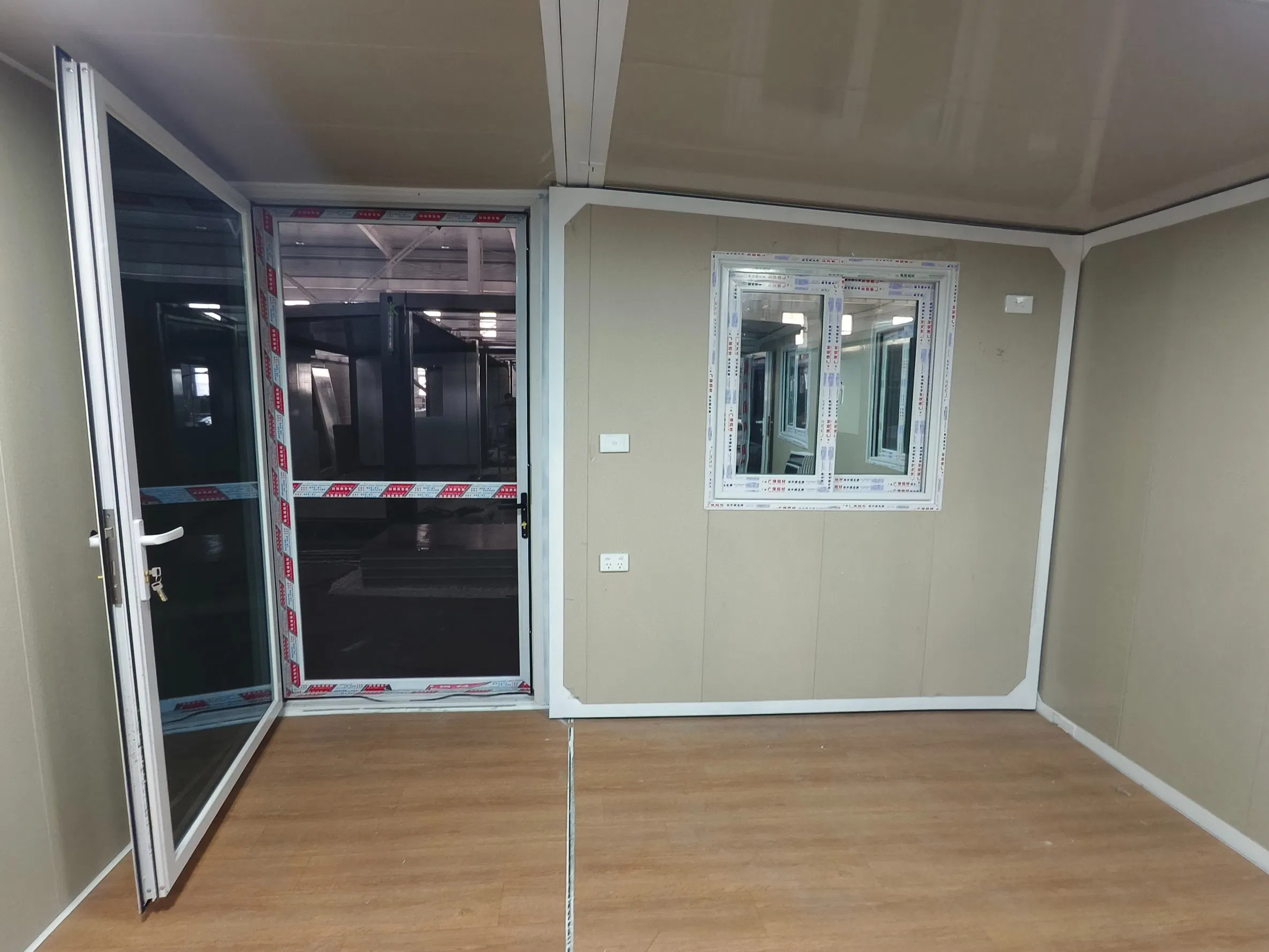 منازل modular مطلية بالرش صديقة للبيئة للمشترين العالميين