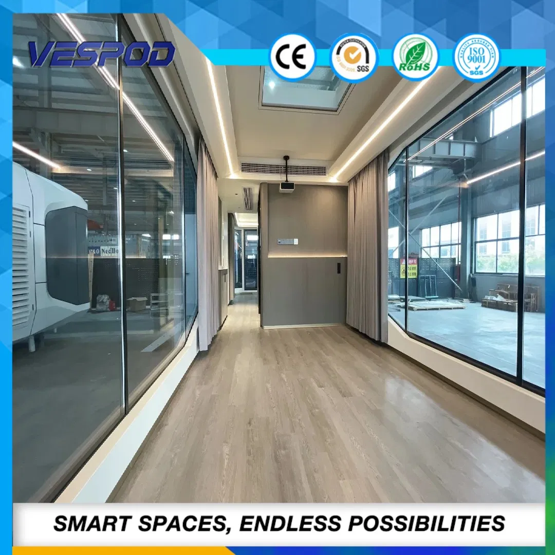 منزل متنقل فاخر بتصميم هيكلي Modular وعزل حراري