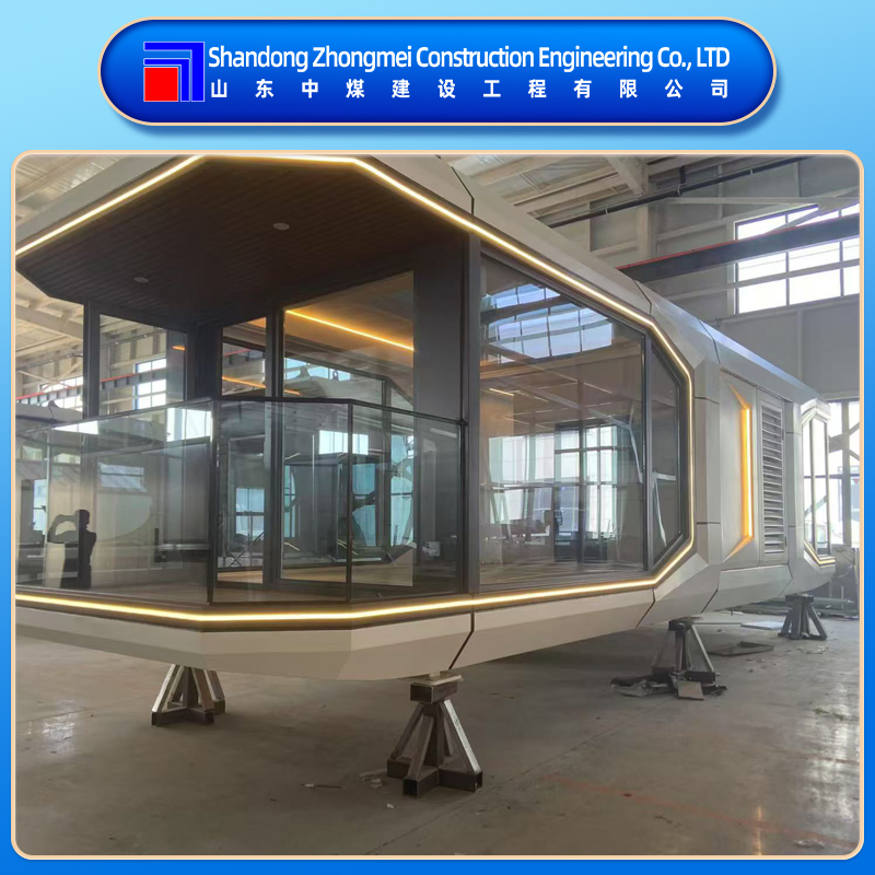منازل حاويات modular المتينة لإقامة فندقية أنيقة المنازل الحاوية modular للفنادق