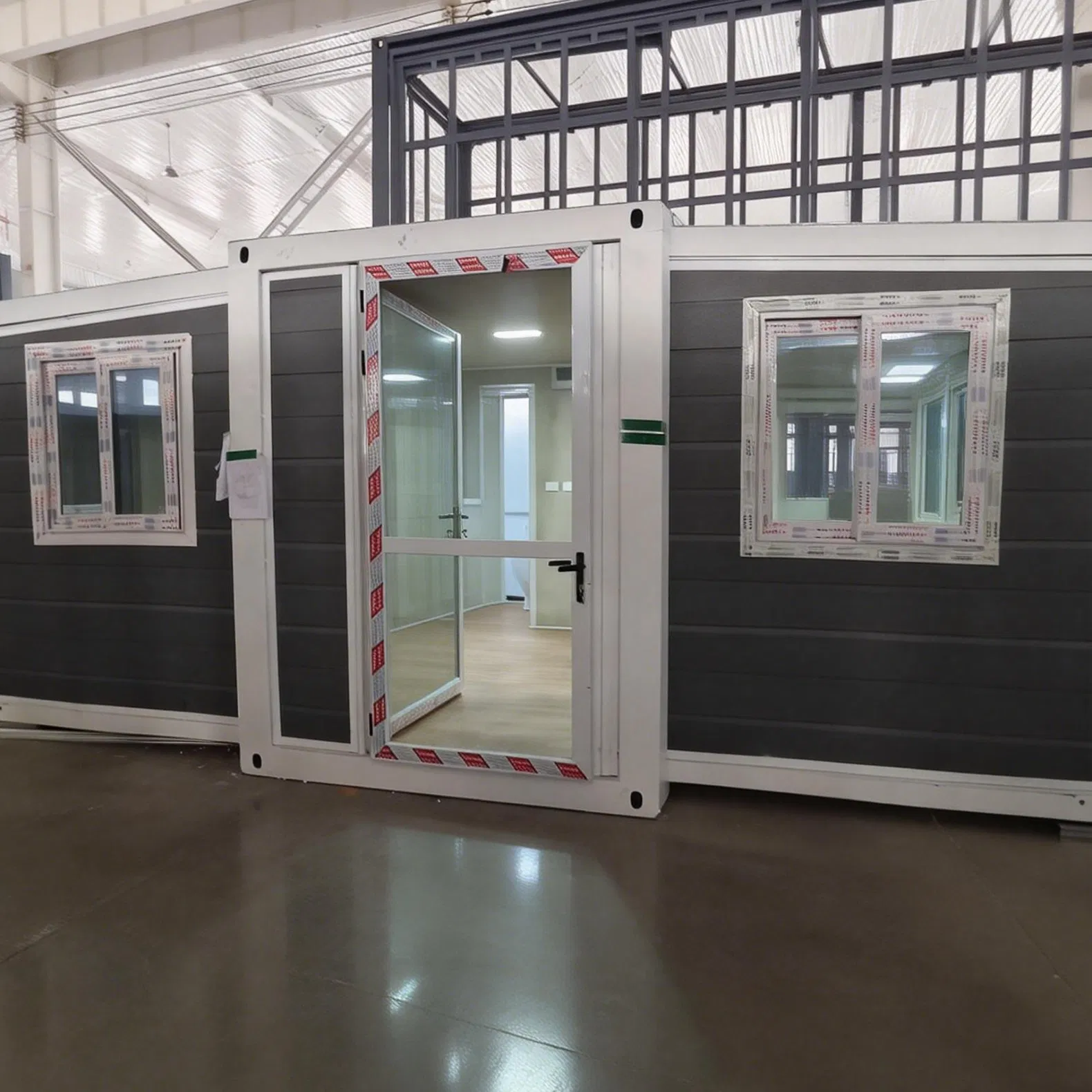 منازل modular مطلية بالرش صديقة للبيئة للمشترين العالميين