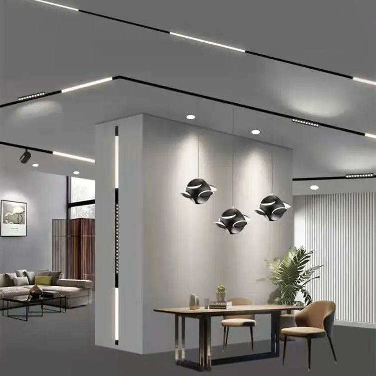 ضوء مسار LED دالي ثابت من الألومنيوم لغرف ضيوف النزل 6W