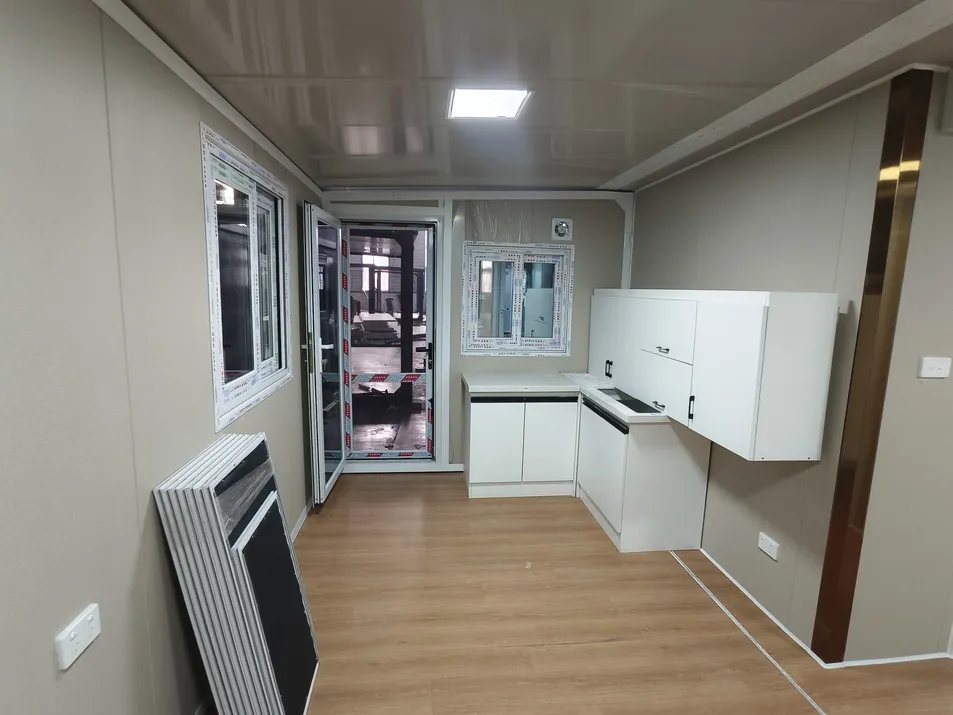 منازل modular مطلية بالرش صديقة للبيئة للمشترين العالميين