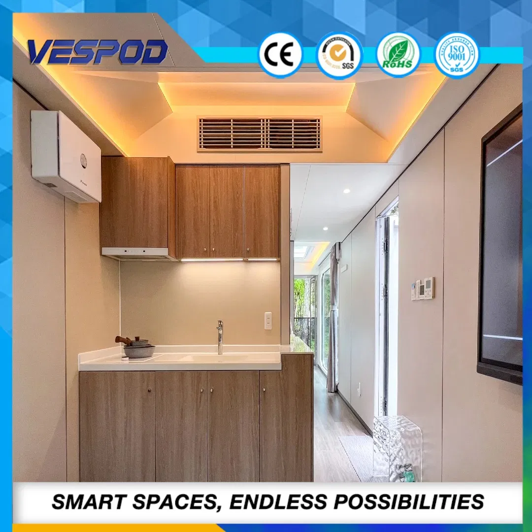 منزل متنقل فاخر بتصميم هيكلي Modular وعزل حراري