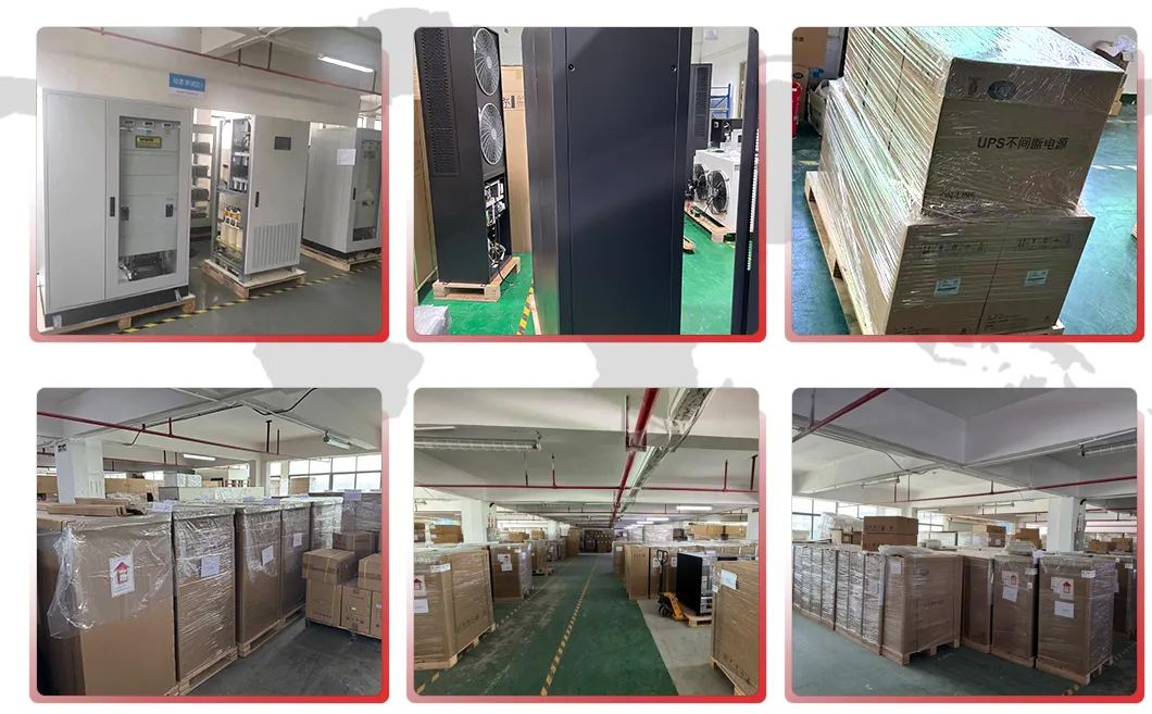 شاشة LCD ذكية UPS عبر الإنترنت مع 0 9 عامل القدرة لمكتب المنزل