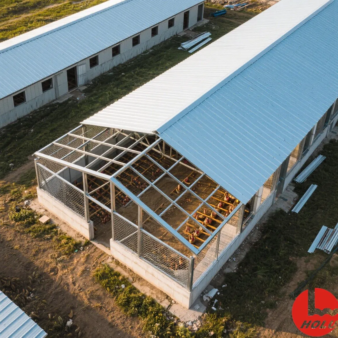 إسكان دجاج معدني قابل للتعديل بتصميم متين وبأسعار معقولة