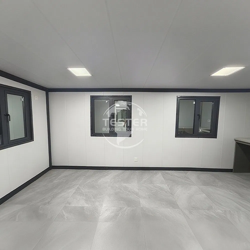 صوتي 30FT أخضر فاتح قابل للتوسع منزل حاوية Modular