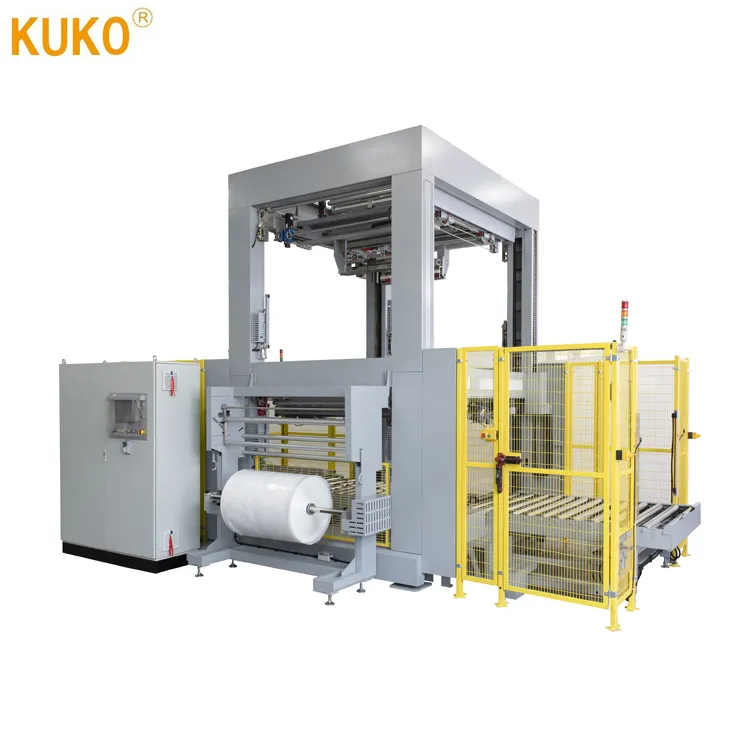 Stretch Hooding Pallet Packaging System