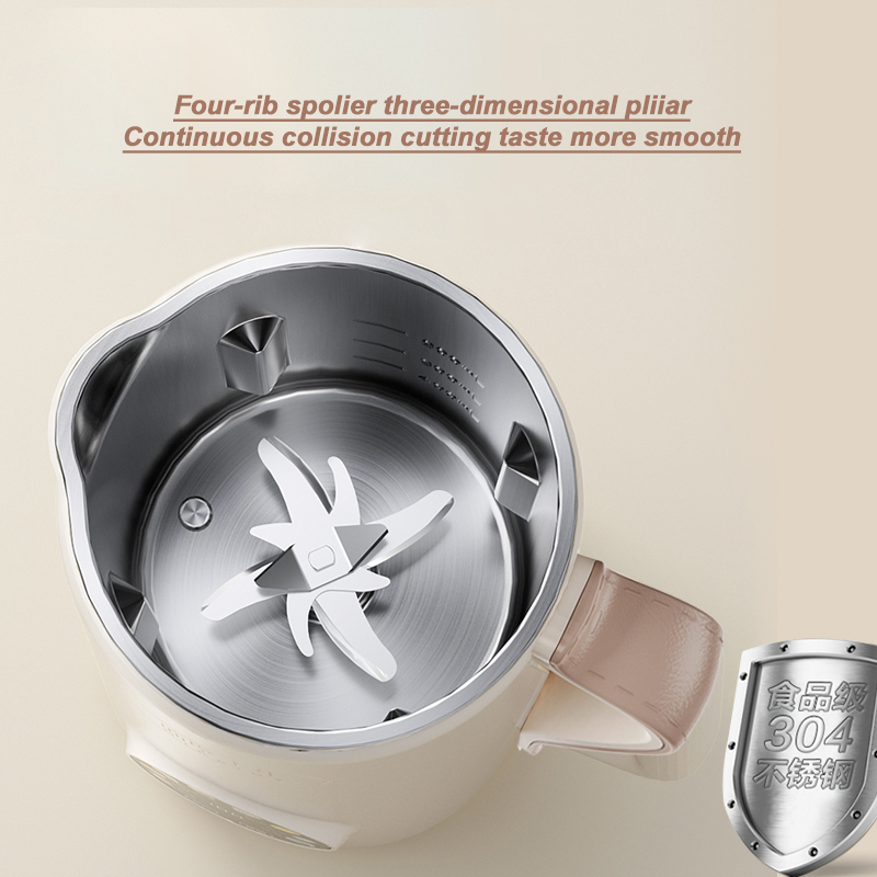 High Speed 1200ml Soup Maker Soybean Portable Milk Frother Juice Blender Fruit Tea Maker Heating Function Price Soybean Milk