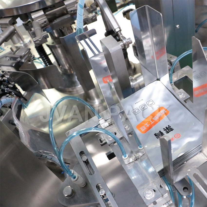 Gd-200 Auto Premade Stand-up Pouch Liquid Collagen Honey Energy Gel Juice Sachet Filling Machine Liquid Given Bag Packing Machine