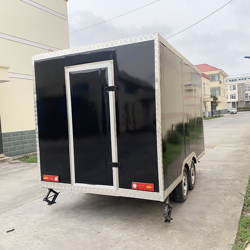 Commercial Grade Customizable Stainless Steel Food Trailer with Multi - Function Catering