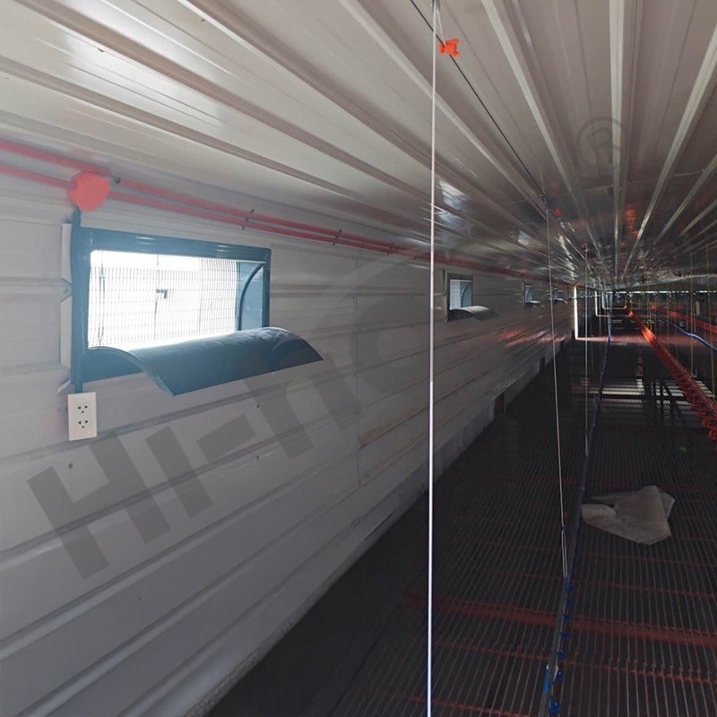 Energy-Efficient Broiler Equipment with Intelligent Air Circulation and Negative Pressure Ventilation Technology.