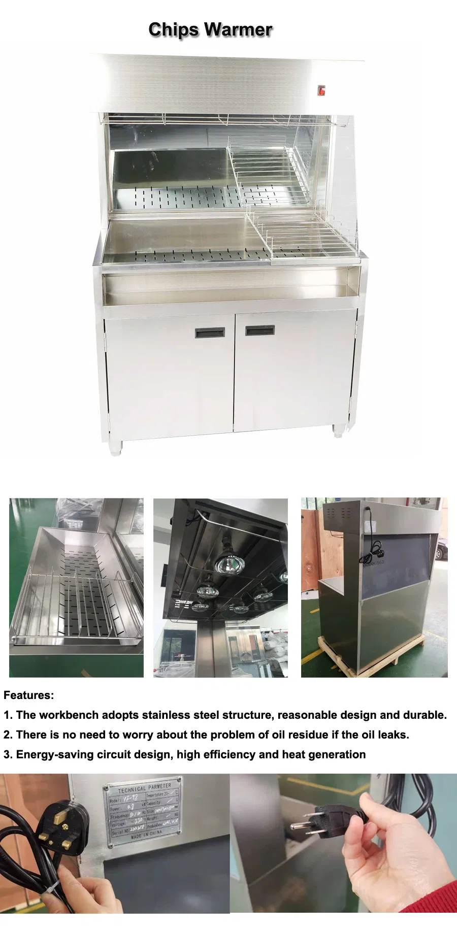 Electric Chips Warmer