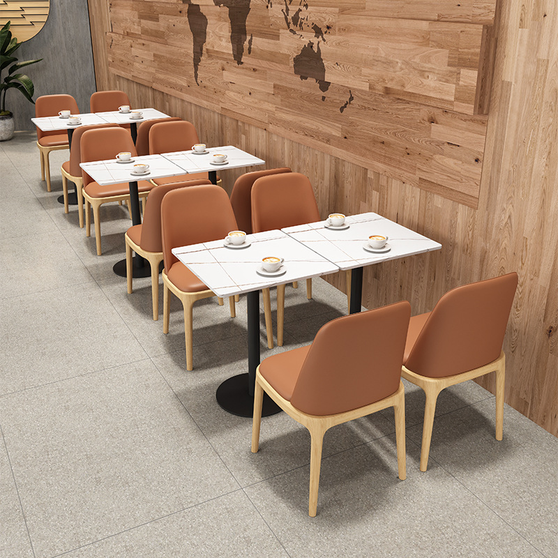 Xijiayi Compact Fast Food Restaurant Furniture Set for Food Courts and Malls