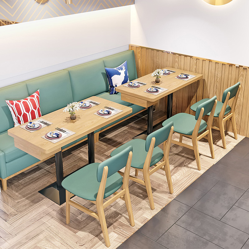 Xijiayi Modern Leather Booth Seating for Restaurant Lounge and Dining Area