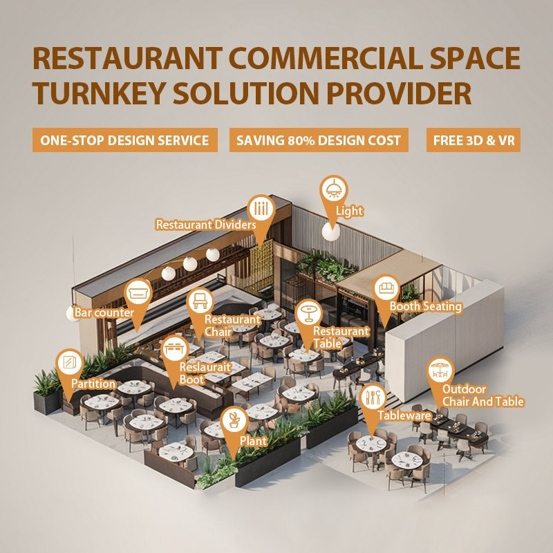 J2s Commercial Resort Restaurant Outdoor Tables and Chairs Sets Solid Teak Wood Tables and Chairs with White Cushions for Beach Hotel Project