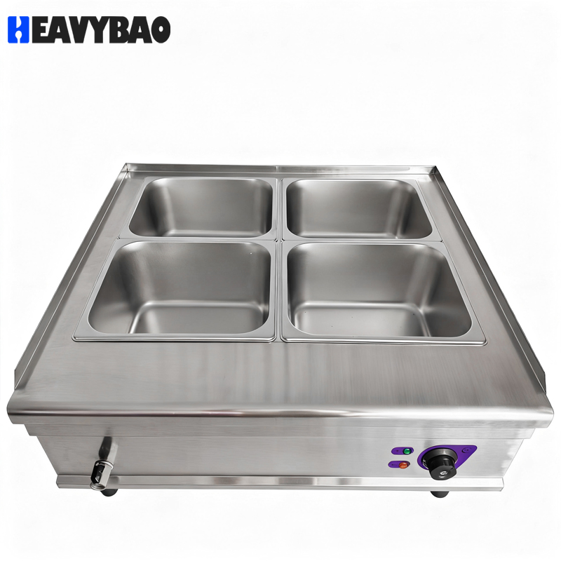 Heavybao Wholesale Commercial Buffet Restaurant Stainless Steel Electric Food Warmer
