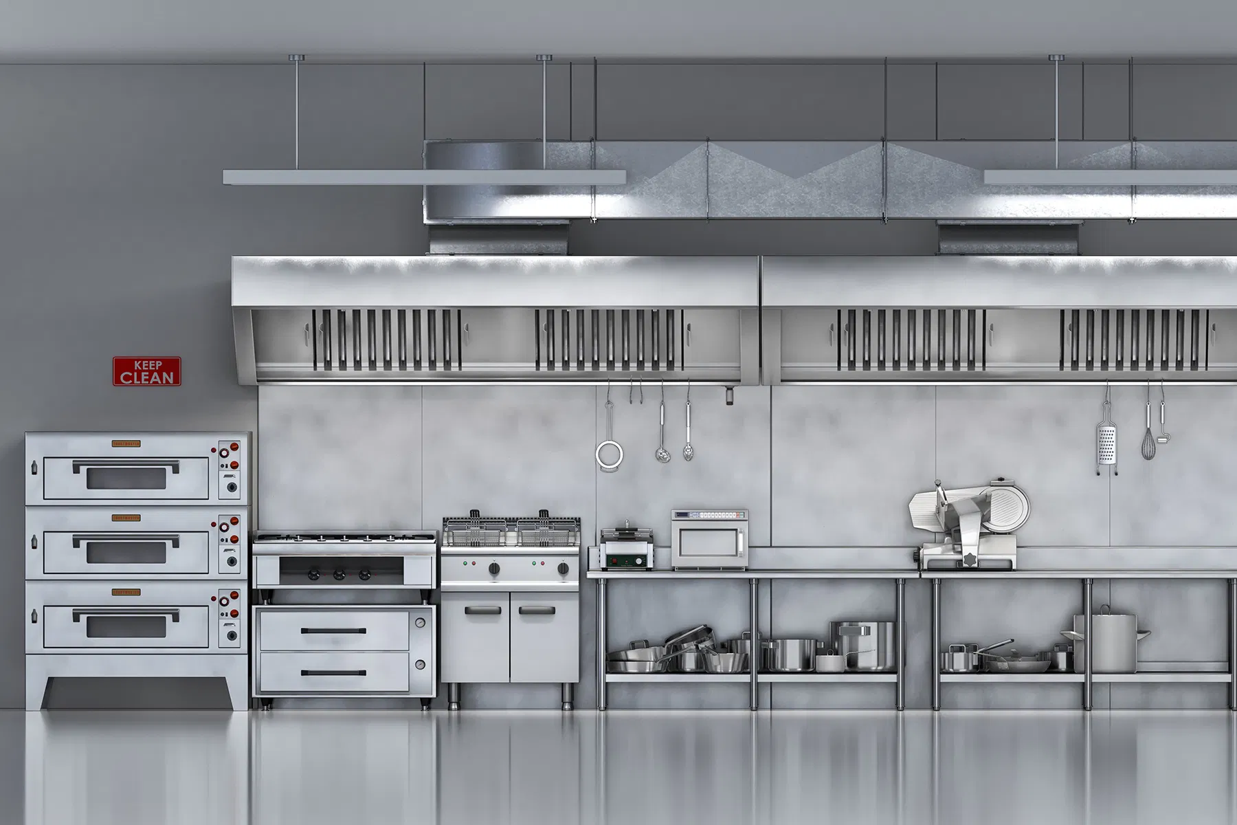 Kitchen Equipment Design and Supply for Food Preparation Areas