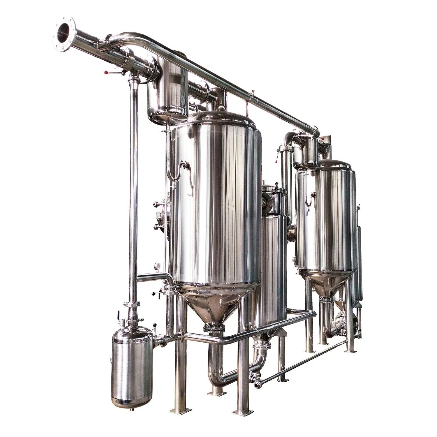 Energy Saving Plant/Herb Stainless Steel Double Effect Concentrating Equipment