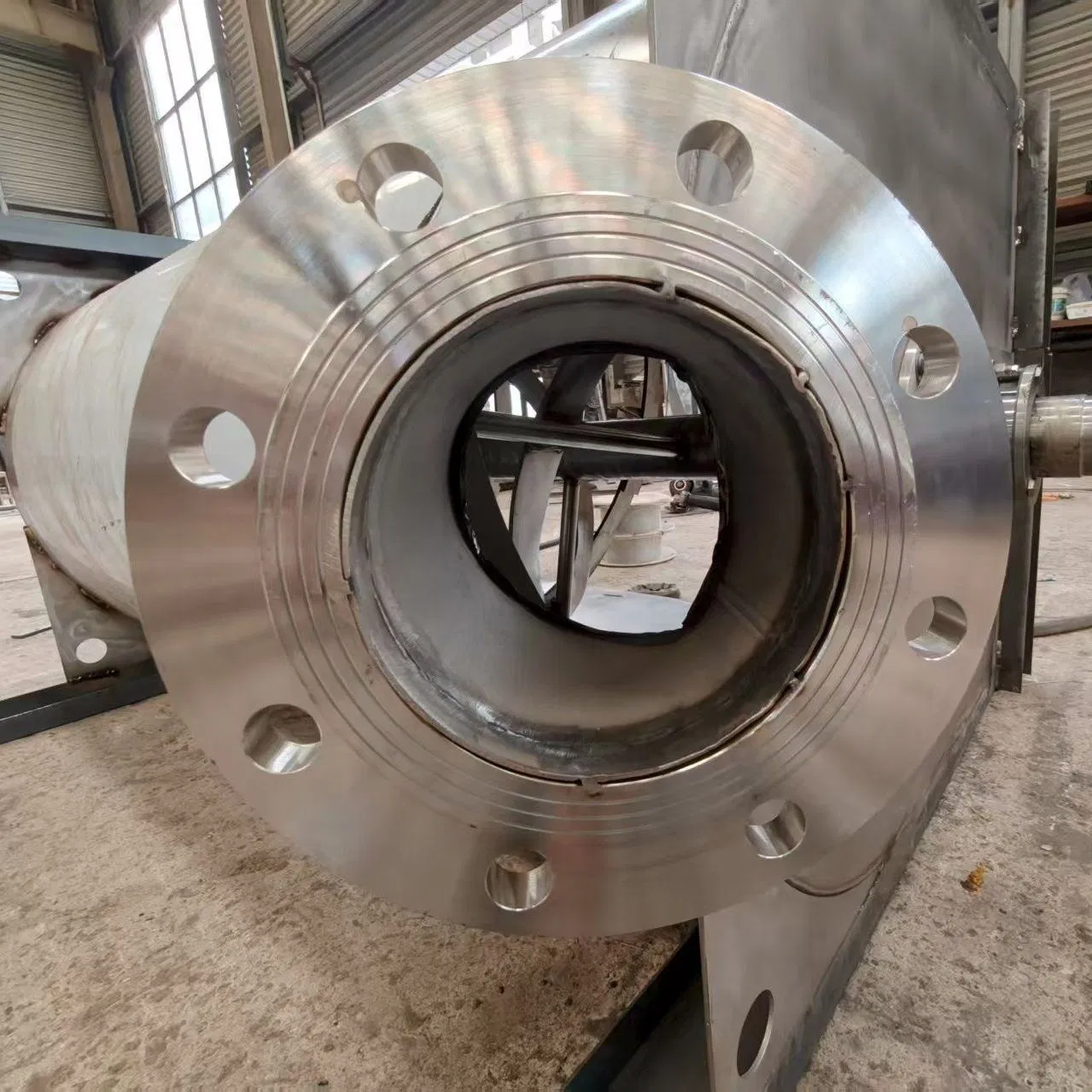 Food Powder Horizontal Ribbon Stainless Steel Mixer