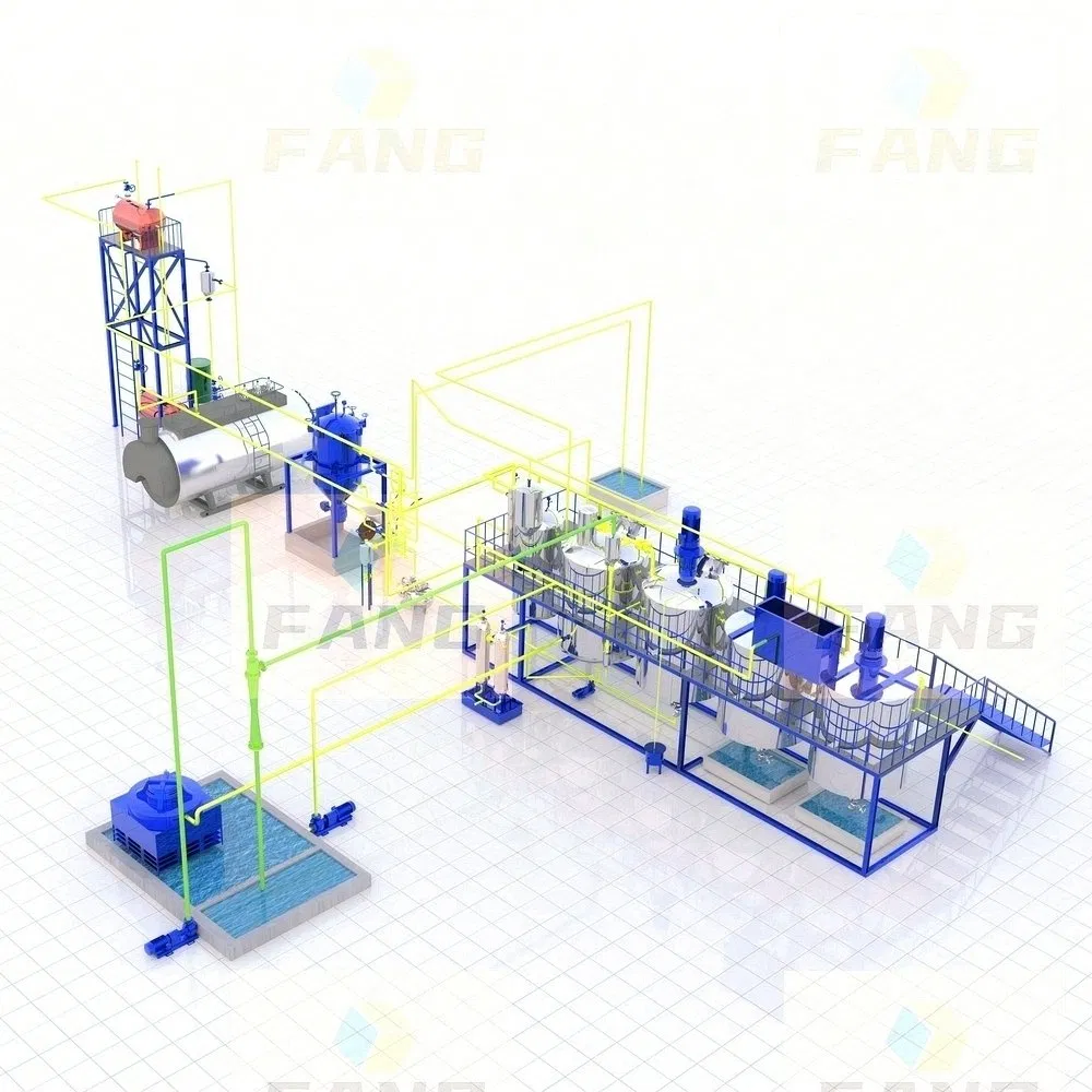 Energy-Saving Automatic Edible Oil Deodorizating Refining Equipment for Cooking Oil Production