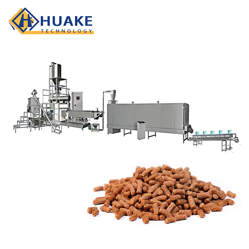 Automatic Fish Feed Preparation Packaging Mixing Production Equipment