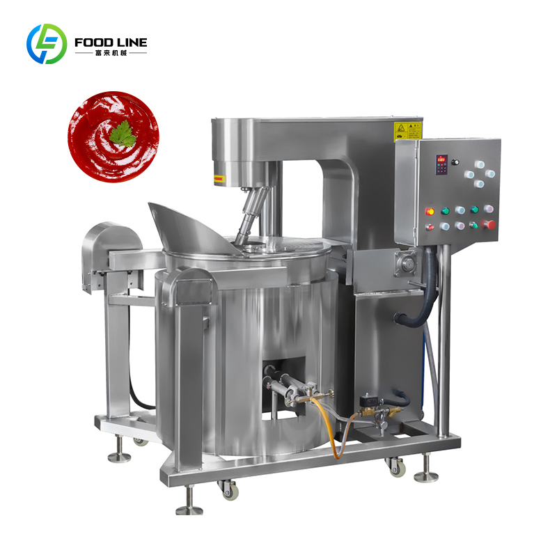 Efficient Industrial-Grade Stainless Steel Advanced Commercial Planetary Mixer Cooker Equipment