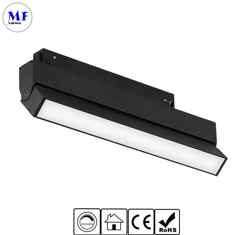 Factory Price 5W 10W Surface Mounted Recessed Suspended Linear Spotlight Grille Fold Spot COB 48V Smart Anti-Glare LED Foldable Magnetic Track Light