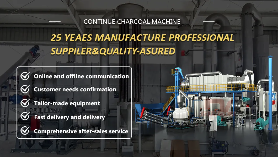 Biomass Charcoal Machine