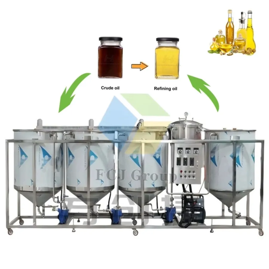 Edible Oil Refining Production Line