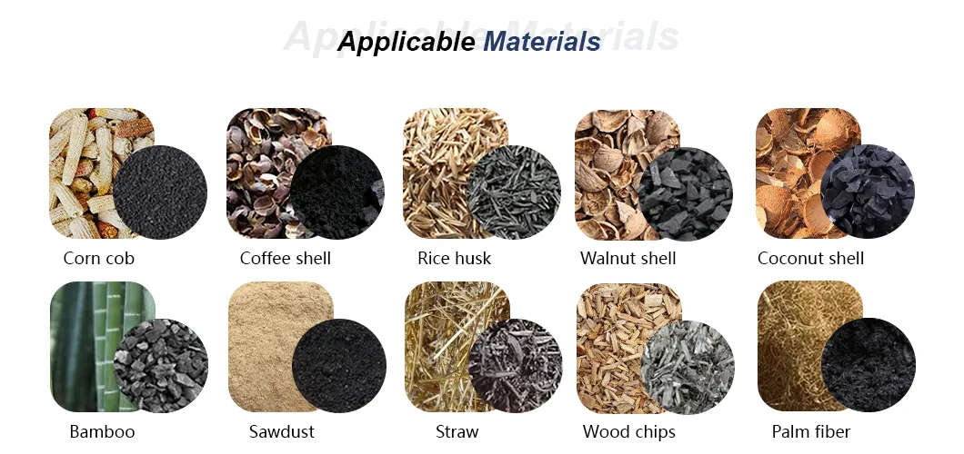 Continuous Carbonization Machine