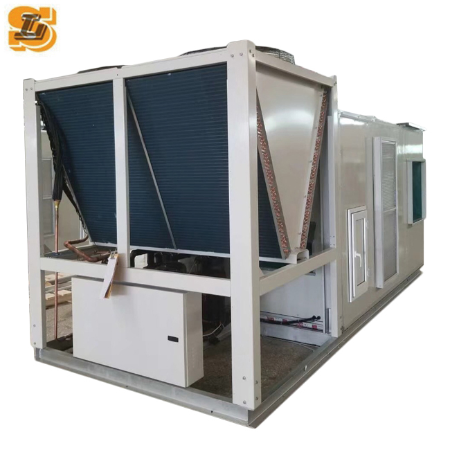 Advanced Commercial Rooftop Air Conditioning System for Efficient Cooling